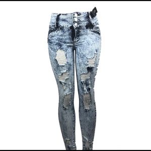 High waisted La Bonita butt shaping jeans